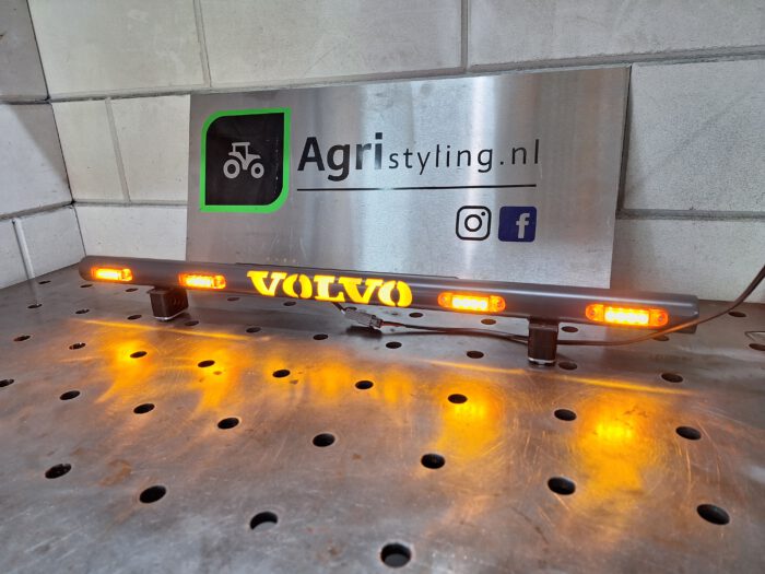 RVS Toplampbeugel met VOLVO logo, volvo L series - Afbeelding 6
