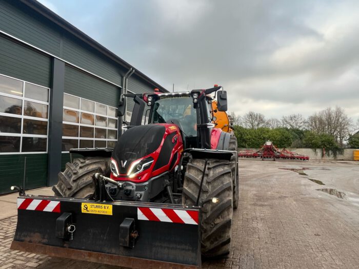 RVS Toplampbeugel voorzijde Valtra cabine - Afbeelding 2